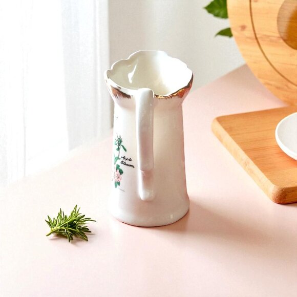 Arkansas State Coffee Creamer - Mocking Bird & Apple Blossom. - Picture 4 of 5